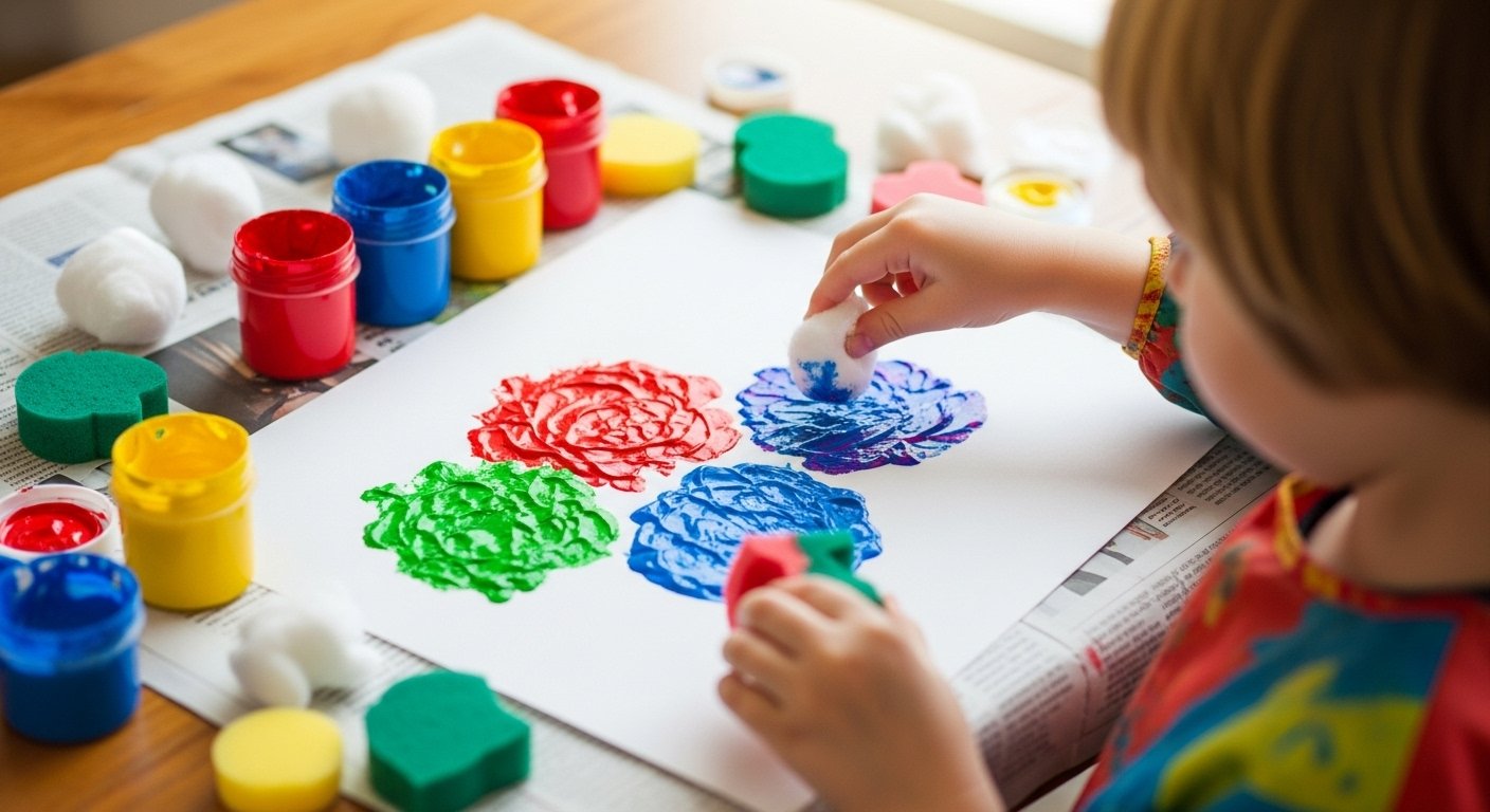 Hands-On Color Activities Using Simple Home Materials