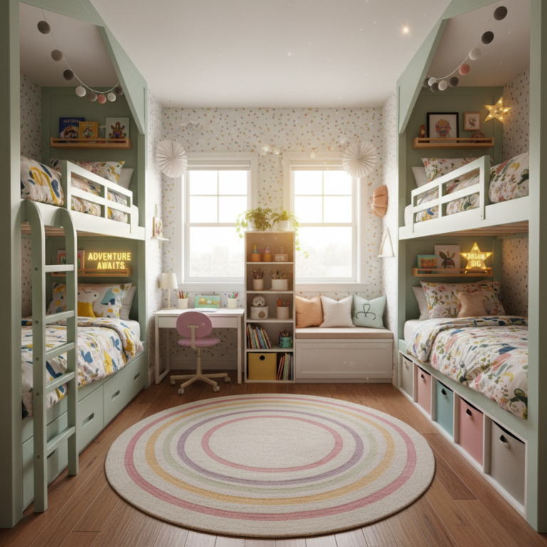 14 Creative Shared Bedroom Ideas Kids Will Love