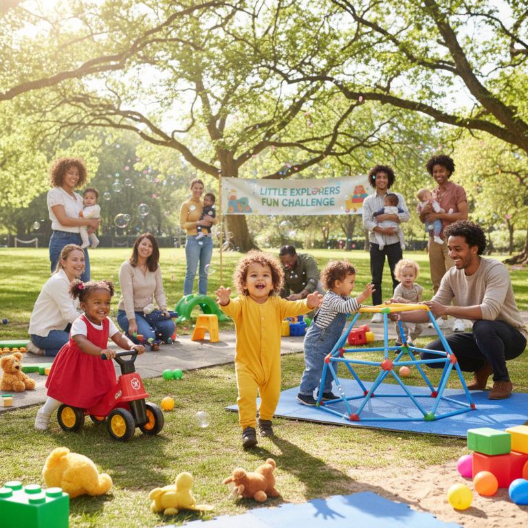 A 30 Day Physical Activity Challenge Toddlers Actually Enjoy