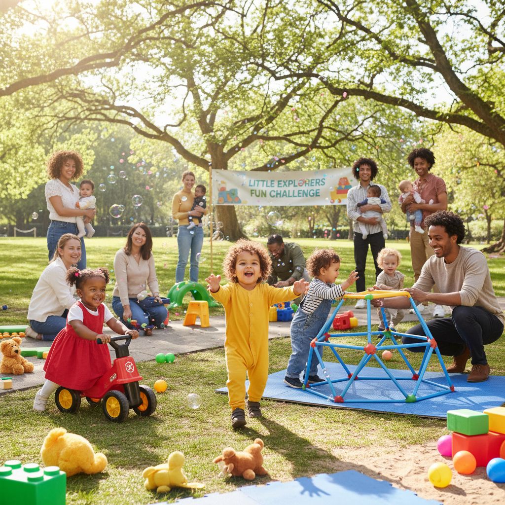 A 30 Day Physical Activity Challenge Toddlers Actually Enjoy