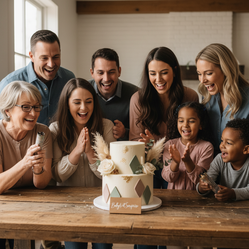 Homemade Gender Reveal Cake Ideas Perfect for Home Parties