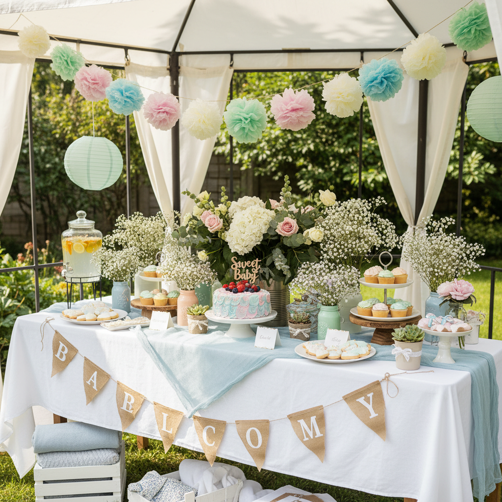 Budget Baby Shower Ideas That Look Elegant and Well Planned