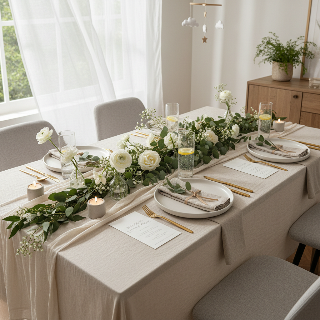 Minimalist Baby Shower Themes That Work Well for Small Gatherings