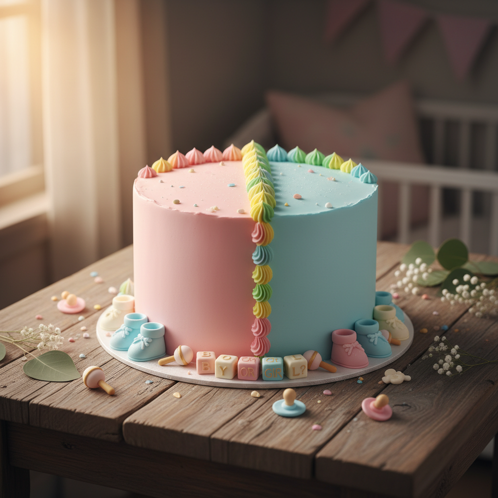 Simple and Creative Gender Reveal Cake Ideas Anyone Can Make
