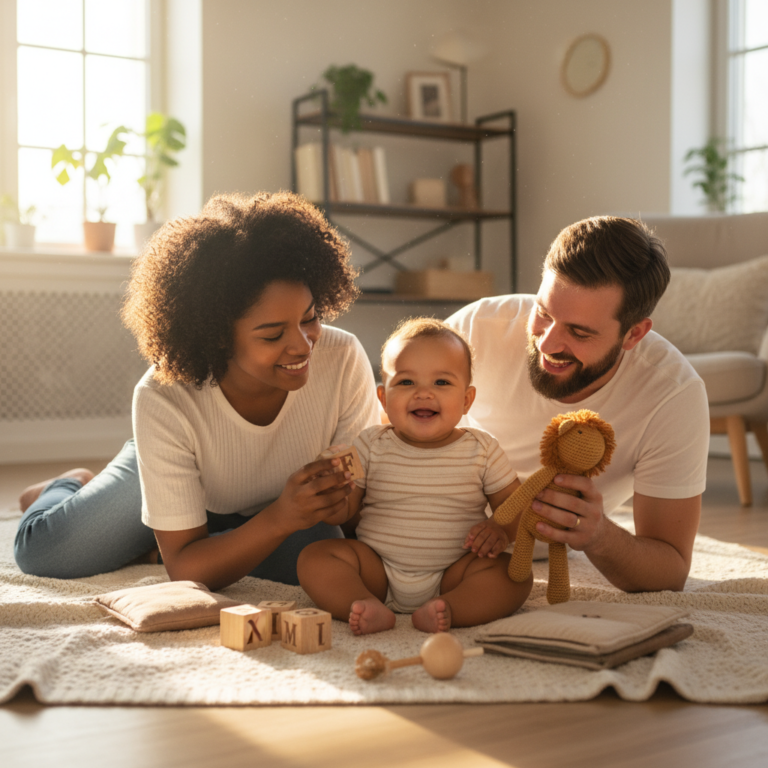 Simple Baby Milestone Photo Ideas Without a Studio