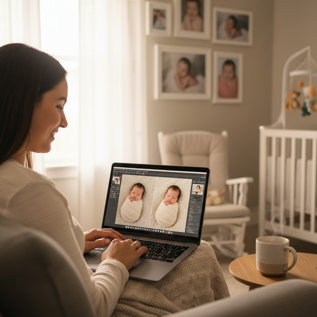 Cute Newborn Photo Ideas You Can Easily Try at Home