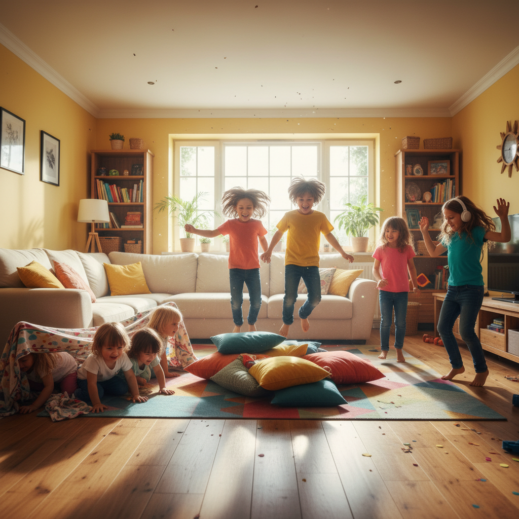 Fun Physical Activities for Kids to Stay Active Indoors