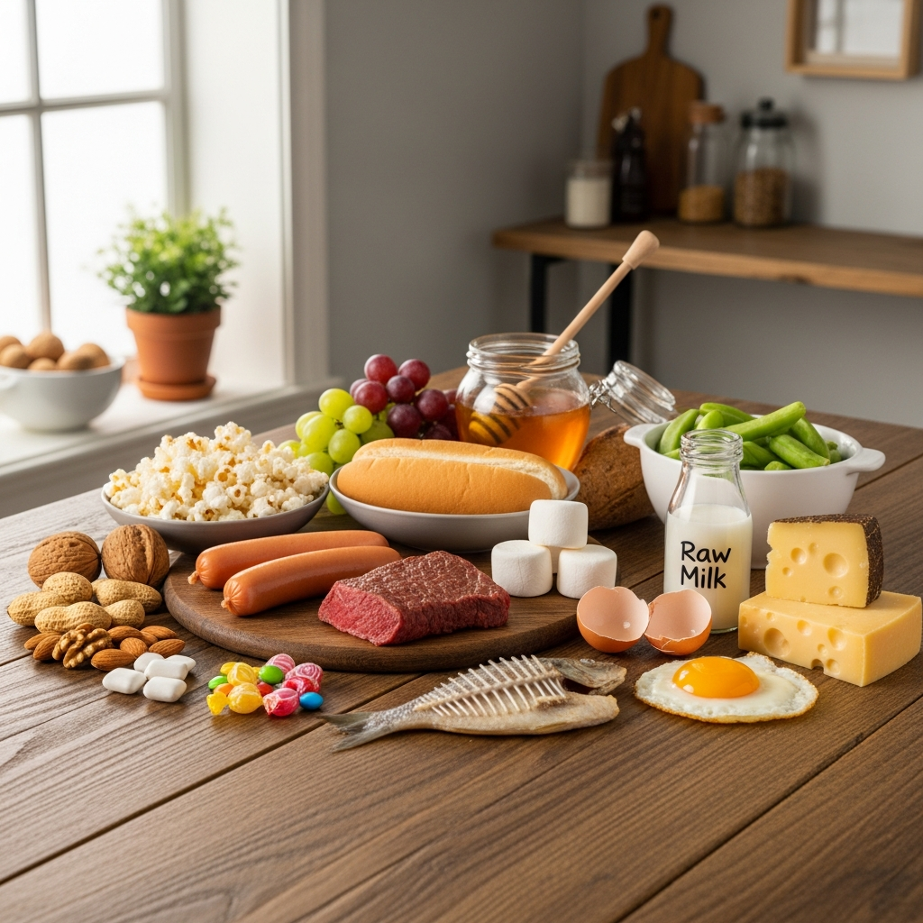 17 Foods Not Safe for Babies Starting Solids