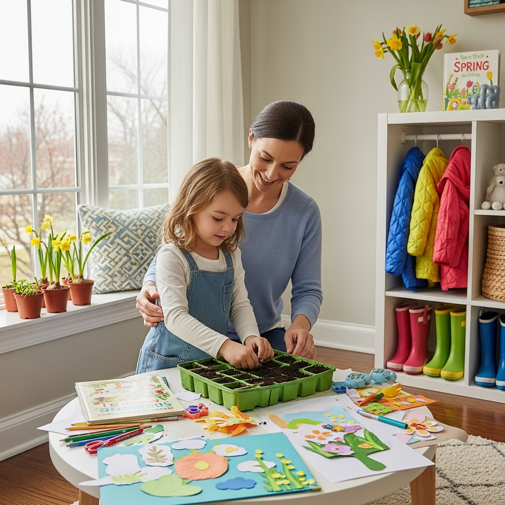 How to Prepare Kids for Spring Transition