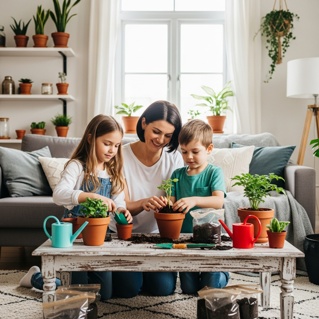 Why Indoor Gardening with Kids Is a Great Activity