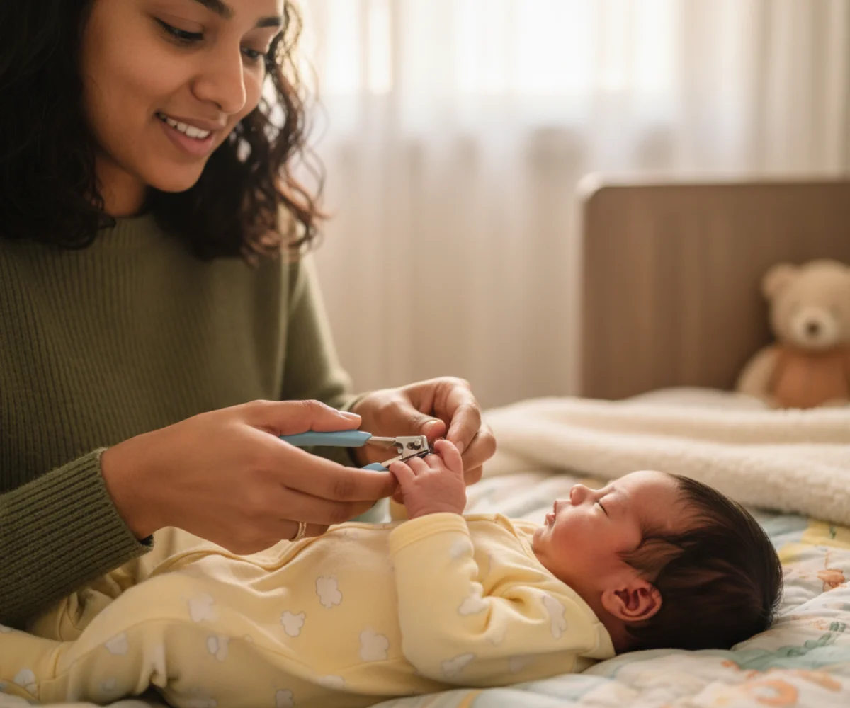 How to Cut Your Baby’s Nails Safely