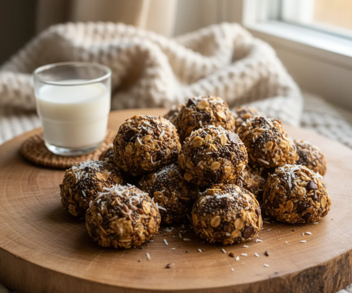 Lactation Energy Bites for New Moms