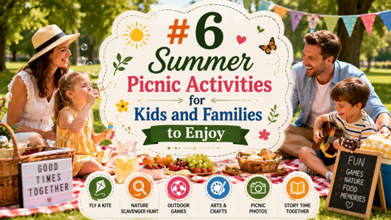 6 Summer Picnic Activities for Kids and Families to Enjoy