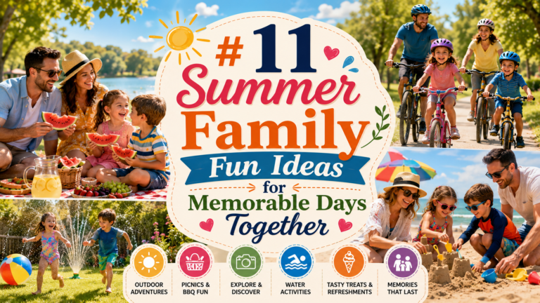 11 Summer Family Fun Ideas for Memorable Days Together