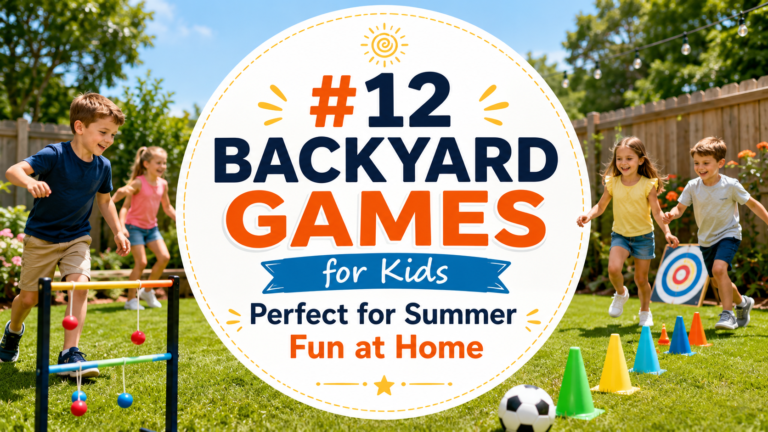 12 Backyard Games for Kids Perfect for Summer Fun at Home