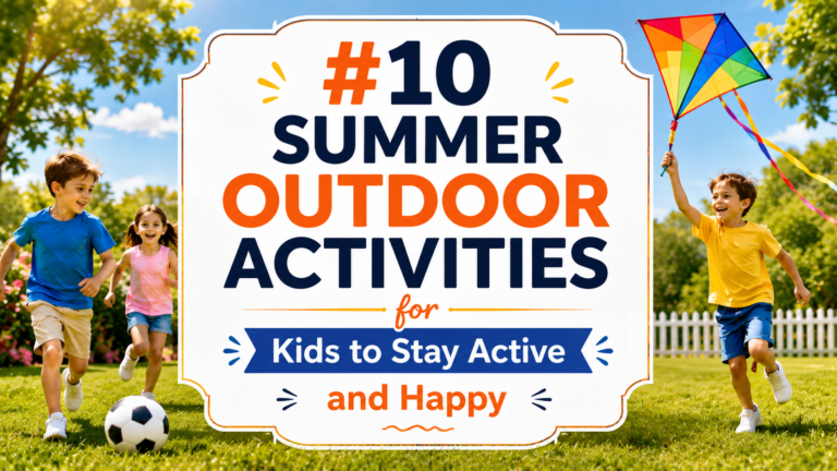 10 Summer Outdoor Activities for Kids to Stay Active and Happy