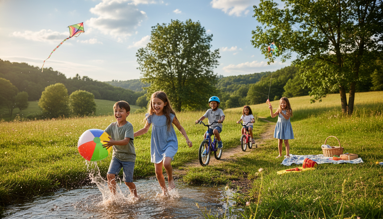 10 Summer Outdoor Activities for Kids to Stay Active and Happy