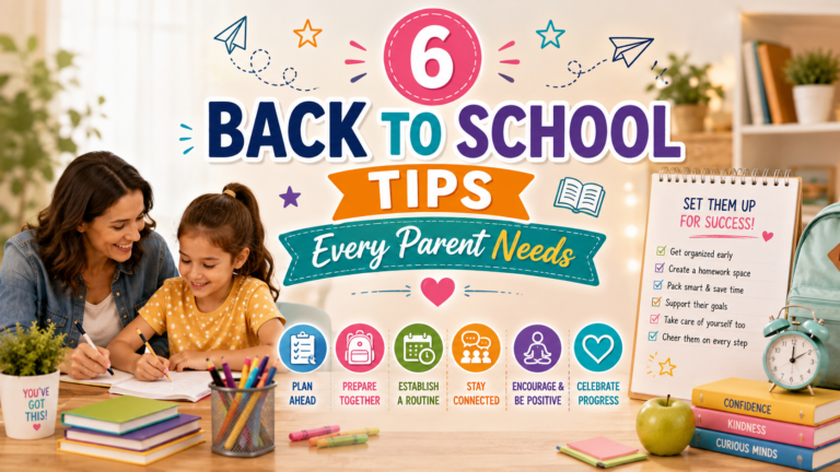 6 Back to School Tips Every Parent Needs