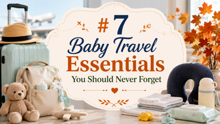 7 Baby Travel Essentials You Should Never Forget