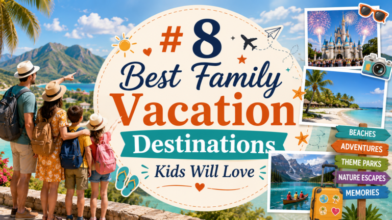8 Best Family Vacation Destinations Kids Will Love