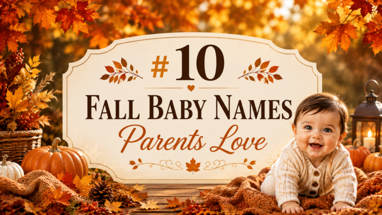 10 Fall Baby Names Parents Love