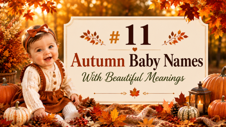11 Autumn Baby Names With Beautiful Meanings
