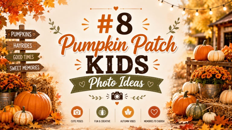 8 Pumpkin Patch Kids Photo Ideas