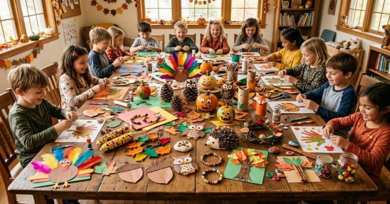 25+ Easy Fall Crafts for Kids Fun and Simple Autumn Ideas