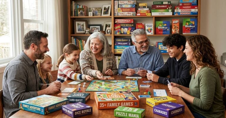35+ Family Games for Mixed Age Groups Everyone Can Enjoy