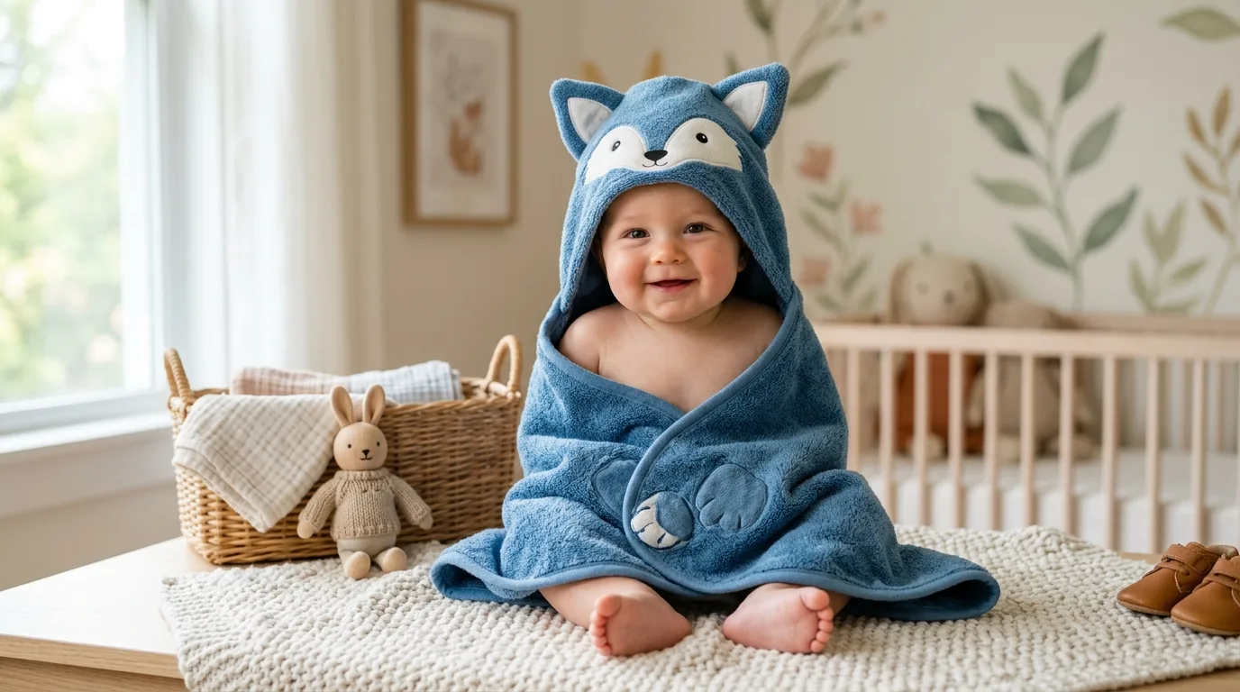 Hooded Animal Towel